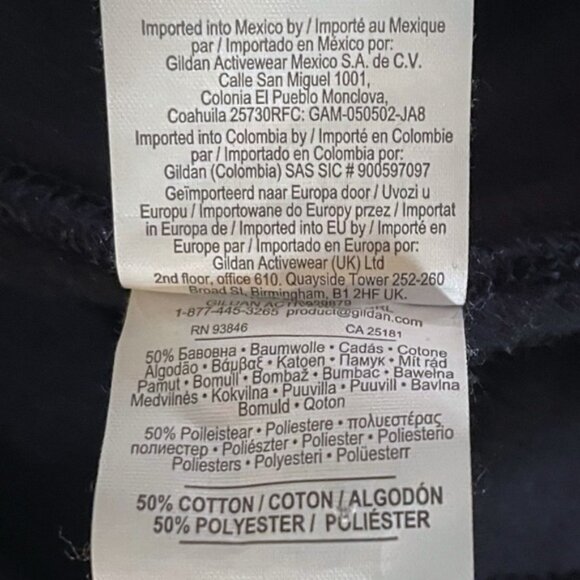 Navy Blue Funny Horse Hoodie Riding Equestrian Cowgirl Cowboy Rodeo 4H Sz L - Picture 12 of 13